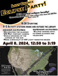 Lunar eclipse program at the library
