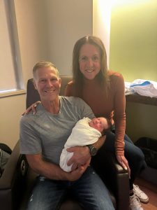 Grandparents welcome new baby