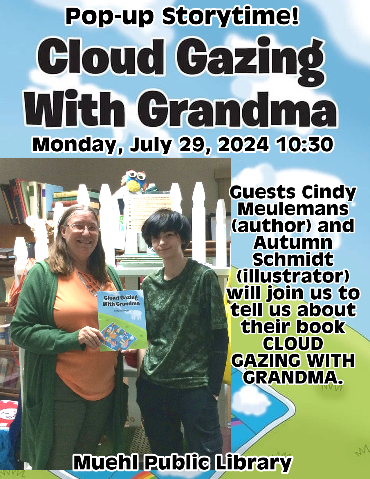 Cloud Gazing with Grandma book cover